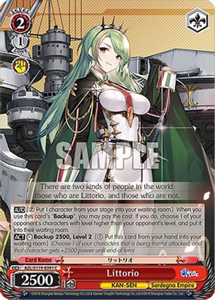 Image of Littorio (AZL/S119-E091 C) - Azur Lane Vol. 2