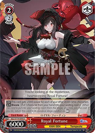 Image of Royal Fortune (AZL/S119-E092 C) - Azur Lane Vol. 2