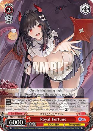 Image of Royal Fortune (SR) (AZL/S119-E092S SR) - Azur Lane Vol. 2