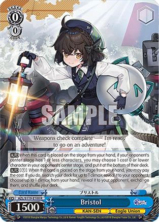 Image of Bristol (AZL/S119-E100 R) - Azur Lane Vol. 2