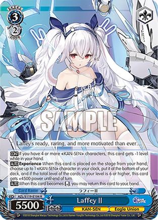 Image of LaffeyII (AZL/S119-E104 R) - Azur Lane Vol. 2