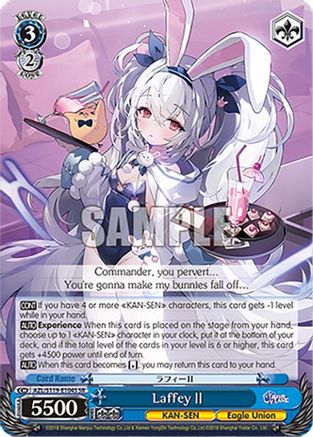 Image of LaffeyII (SR) (AZL/S119-E104S SR) - Azur Lane Vol. 2