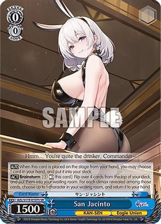 Image of San Jacinto (SR) (AZL/S119-E107S SR) - Azur Lane Vol. 2