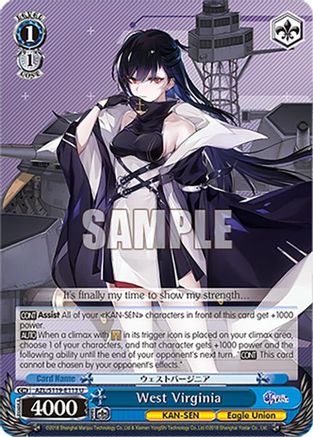 Image of West Virginia (AZL/S119-E113 U) - Azur Lane Vol. 2