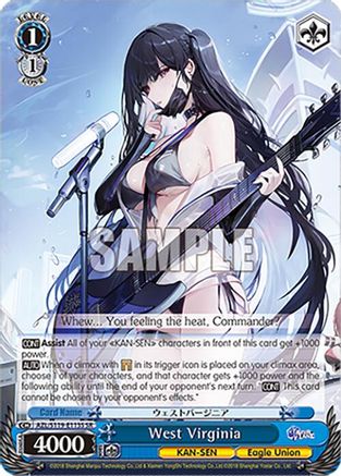 Image of West Virginia (SR) (AZL/S119-E113S SR) - Azur Lane Vol. 2