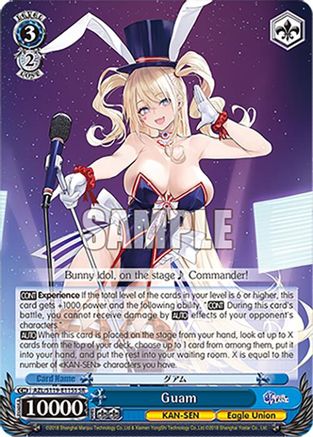 Image of Guam (SR) (AZL/S119-E115S SR) - Azur Lane Vol. 2