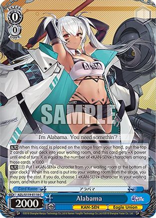 Image of Alabama (AZL/S119-E118 C) - Azur Lane Vol. 2