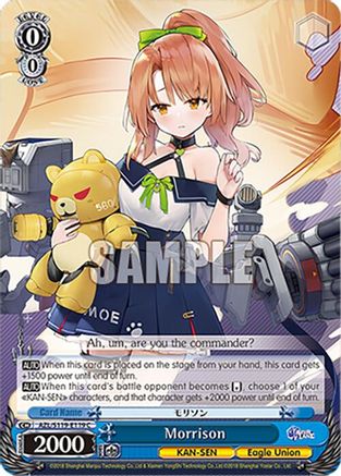 Image of Morrison (AZL/S119-E119 C) - Azur Lane Vol. 2