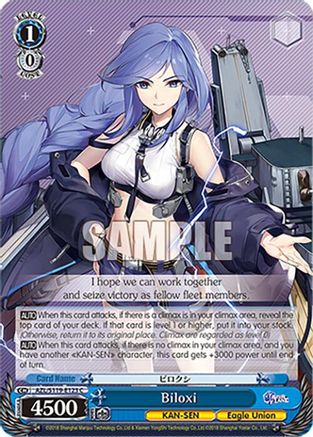 Image of Biloxi (AZL/S119-E123 C) - Azur Lane Vol. 2