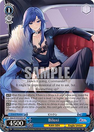 Image of Biloxi (SR) (AZL/S119-E123S SR) - Azur Lane Vol. 2
