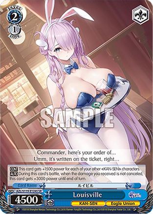 Image of Louisville (SR) (AZL/S119-E124S SR) - Azur Lane Vol. 2