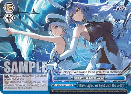 Image of Brave Eagles, We Fight Until The End! (AZL/S119-E128 CR) - Azur Lane Vol. 2