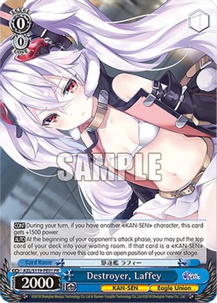 Image of Destroyer, Laffey (PR) (AZL/S119-PE01 PR) - Azur Lane Vol. 2