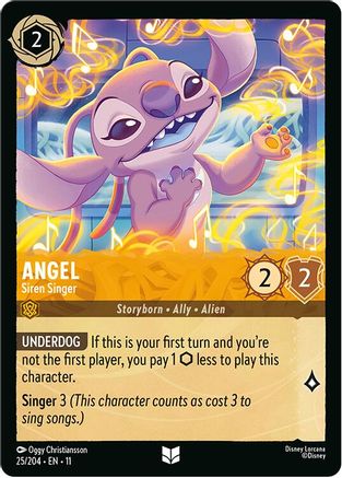 Image of Angel - Siren Singer (25/204) - Winterspell