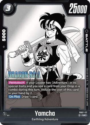 Image of Yamcha (FB07-117) - Manga Booster 02 Holofoil