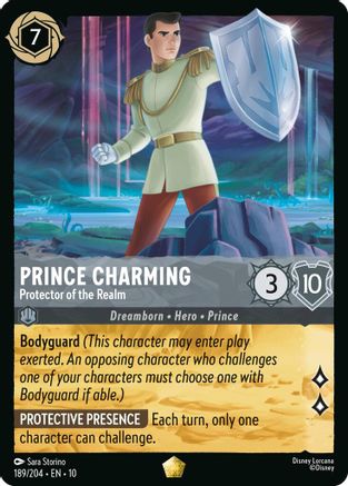 Image of Prince Charming - Protector of the Realm (189/204) - Whispers in the Well Cold Foil