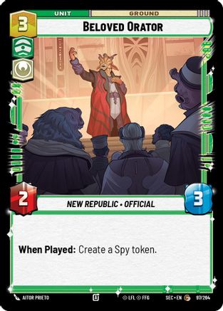 Image of Beloved Orator (97/264) - Secrets of Power