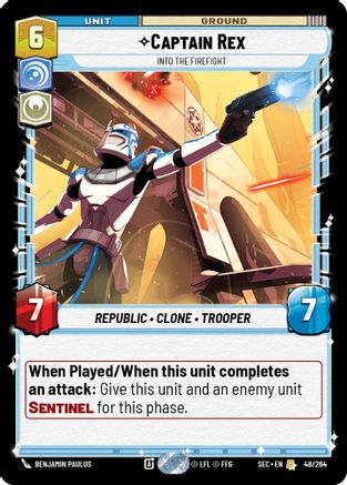 Image of Captain Rex - Into the Firefight (48/264) - Secrets of Power