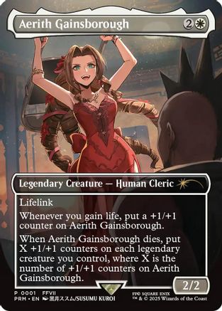 Image of Aerith Gainsborough (PTP-001) - Pro Tour Promos Foil