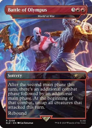 Image of Battle of Olympus - World at War (SLD-2208) - Secret Lair Drop Series