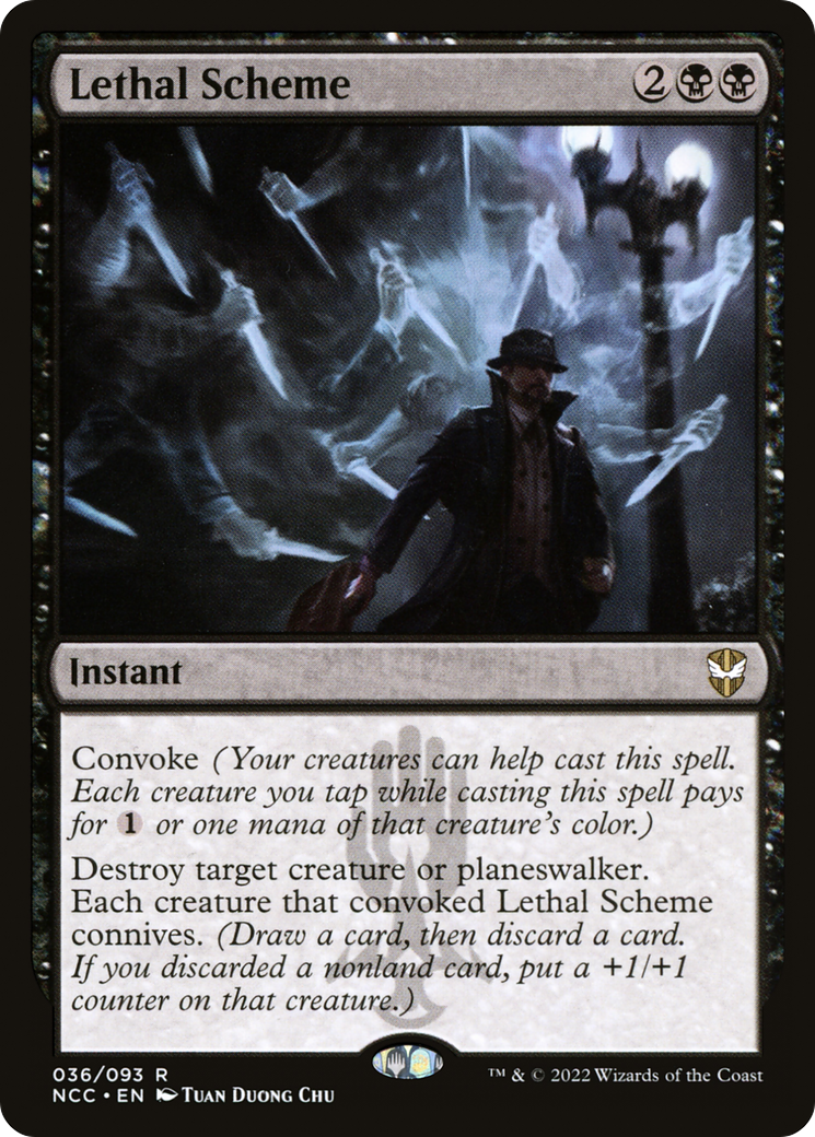 Image of Lethal Scheme (NCC-036) - New Capenna Commander