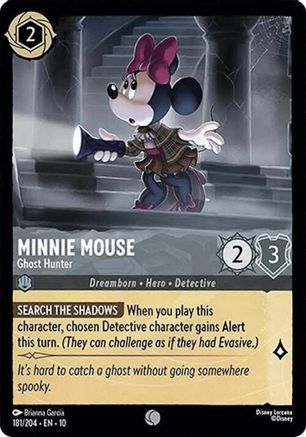 Image of Minnie Mouse - Ghost Hunter (181/204) - Whispers in the Well