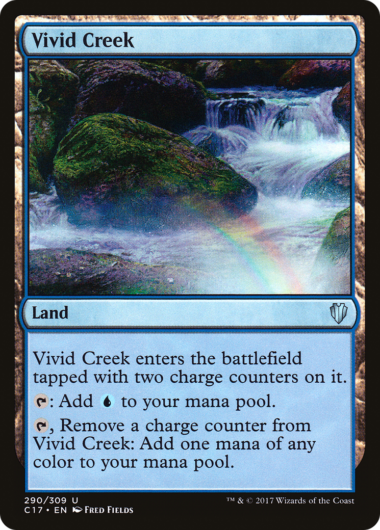 Image of Vivid Creek (C17-290) - Commander 2017