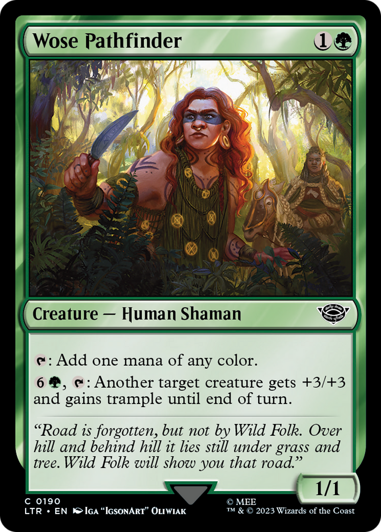 Image of Wose Pathfinder (LTR-190) - The Lord of the Rings: Tales of Middle-earth