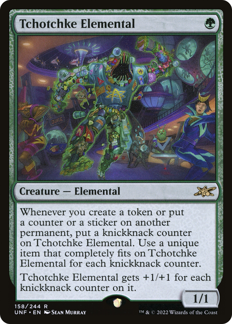 Image of Tchotchke Elemental (UNF-158) - Unfinity