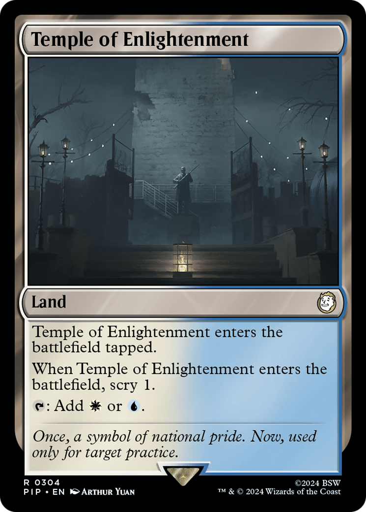 Image of Temple of Enlightenment (PIP-304) - Fallout Foil