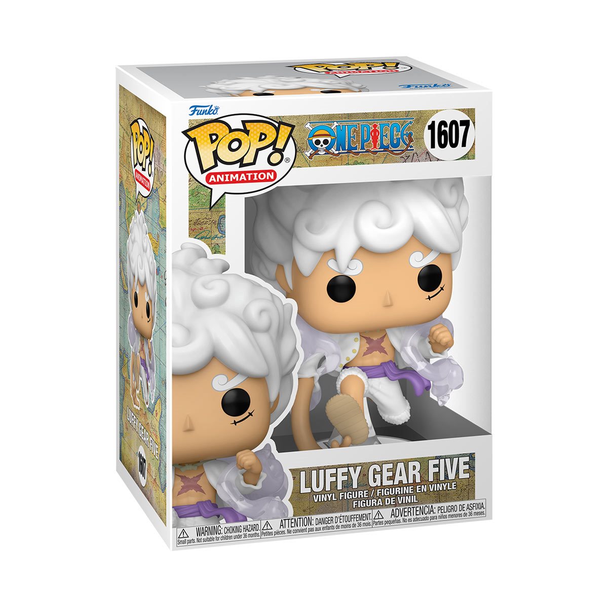 Image of One Piece Luffy Gear Five Funko Pop! Vinyl Figure #1607