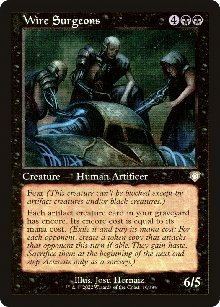 Image of Wire Surgeons (Retro Frame) (BRC-010) - The Brothers' War Commander