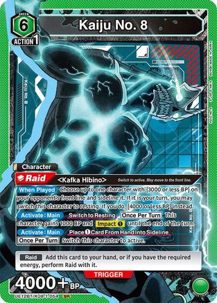 Image of Kaiju No. 8 (054) (UE12BT/KJ8-1-054) - UE12BT Kaiju No 8 Foil