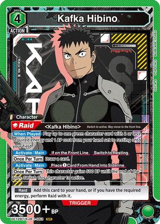 Image of Kafka Hibino (063) (UE12BT/KJ8-1-063) - UE12BT Kaiju No 8 Foil