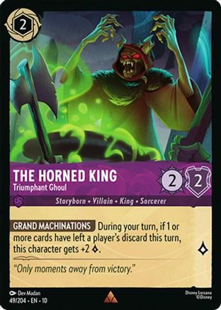 Image of The Horned King - Triumphant Ghoul (49/204) - Whispers in the Well