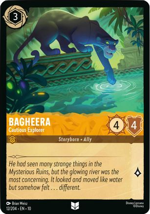 Image of Bagheera - Cautious Explorer (12/204) - Whispers in the Well