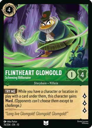 Image of Flintheart Glomgold - Scheming Billionaire (76/204) - Whispers in the Well