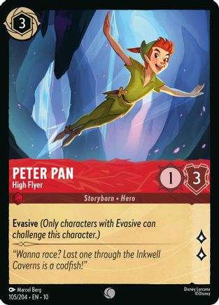Image of Peter Pan - High Flyer (105/204) - Whispers in the Well