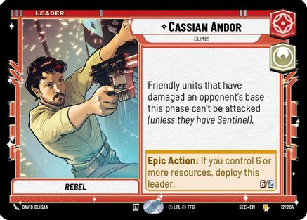 Image of Cassian Andor - Climb! (12/264) - Secrets of Power