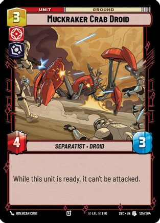 Image of Muckraker Crab Droid (135/264) - Secrets of Power