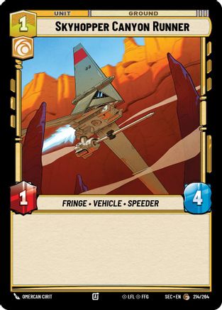 Image of Skyhopper Canyon Runner (214/264) - Secrets of Power