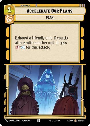 Image of Accelerate Our Plans (228/264) - Secrets of Power
