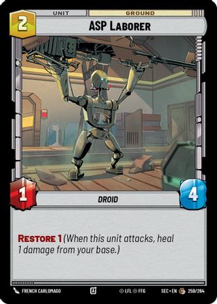 Image of ASP Laborer (259/264) - Secrets of Power