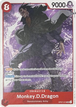 Image of Monkey.D.Dragon - OP07-015 (OP07-015) - Learn Together Deck Set