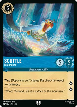 Image of Scuttle - Birdbrained (147/204) - Whispers in the Well Cold Foil