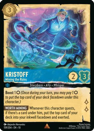 Image of Kristoff - Mining the Ruins (159/204) - Whispers in the Well Holofoil