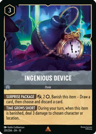 Image of Ingenious Device (201/204) - Whispers in the Well Cold Foil