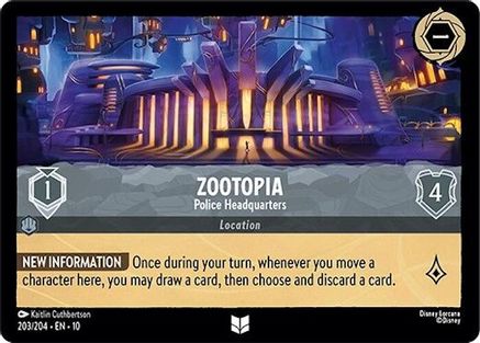 Image of Zootopia - Police Headquarters (203/204) - Whispers in the Well