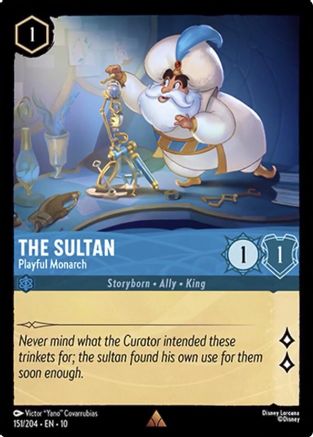 Image of The Sultan - Playful Monarch (151/204) - Whispers in the Well