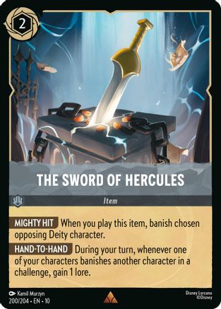 Image of The Sword of Hercules (200/204) - Whispers in the Well